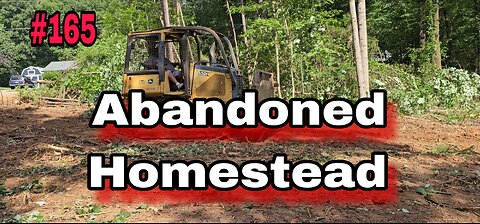 Clearing Land For A New Homestead ‼️