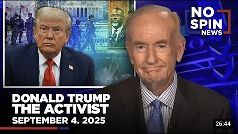 BILL O'REILLY ~ Trump the Activist, Chicago Crime Skewed & Military Steps In on Drug Trade | Sept. 4, 2025