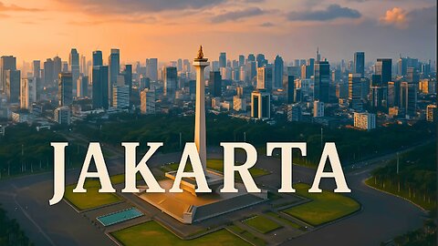 Explore indonesia Dreams city of JAKARTA Amazing city view