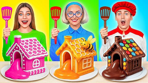 Me vs Grandma Cooking Challenge | Fantastic Kitchen Recipes by Multi DO.....