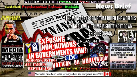 Ep. 3694a - The Monetary Regime That Ruled The World Is Dying Slowly, Trump Is Shutting It Down