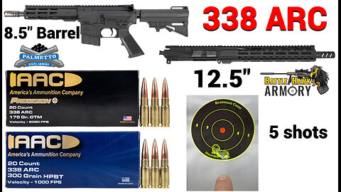AAC 338 ARC Ammo Review