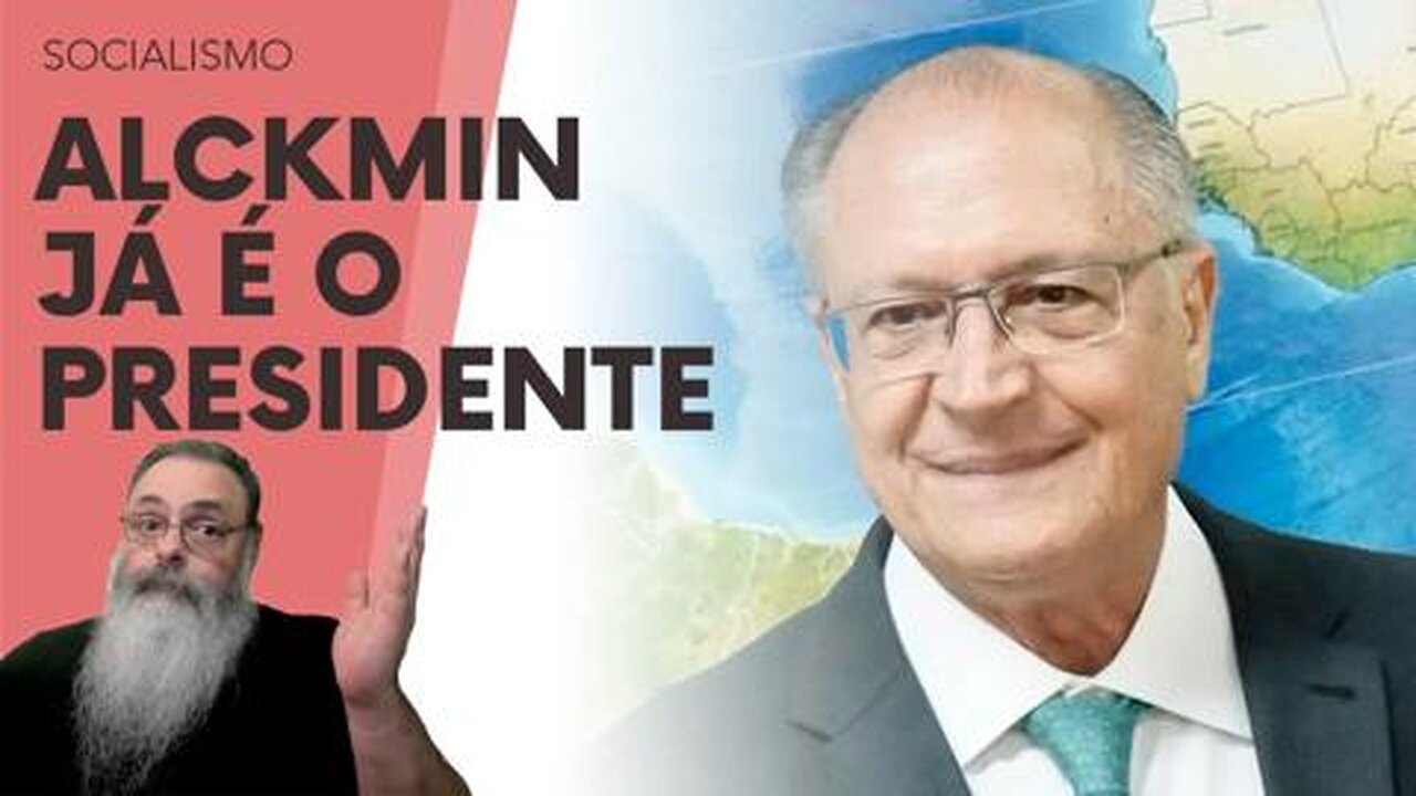 ALCKMIN já é a FIGURA de CONTATO do GOVERNO com TRUMP e está ABERTAMENTE CONSPIRANDO contra LULA