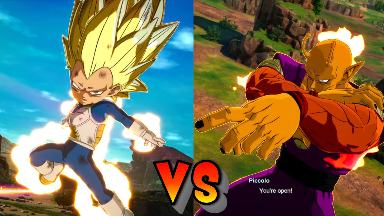 Vegeta(Mini) VS Orange Piccolo - Dragon Ball Sparking Zero