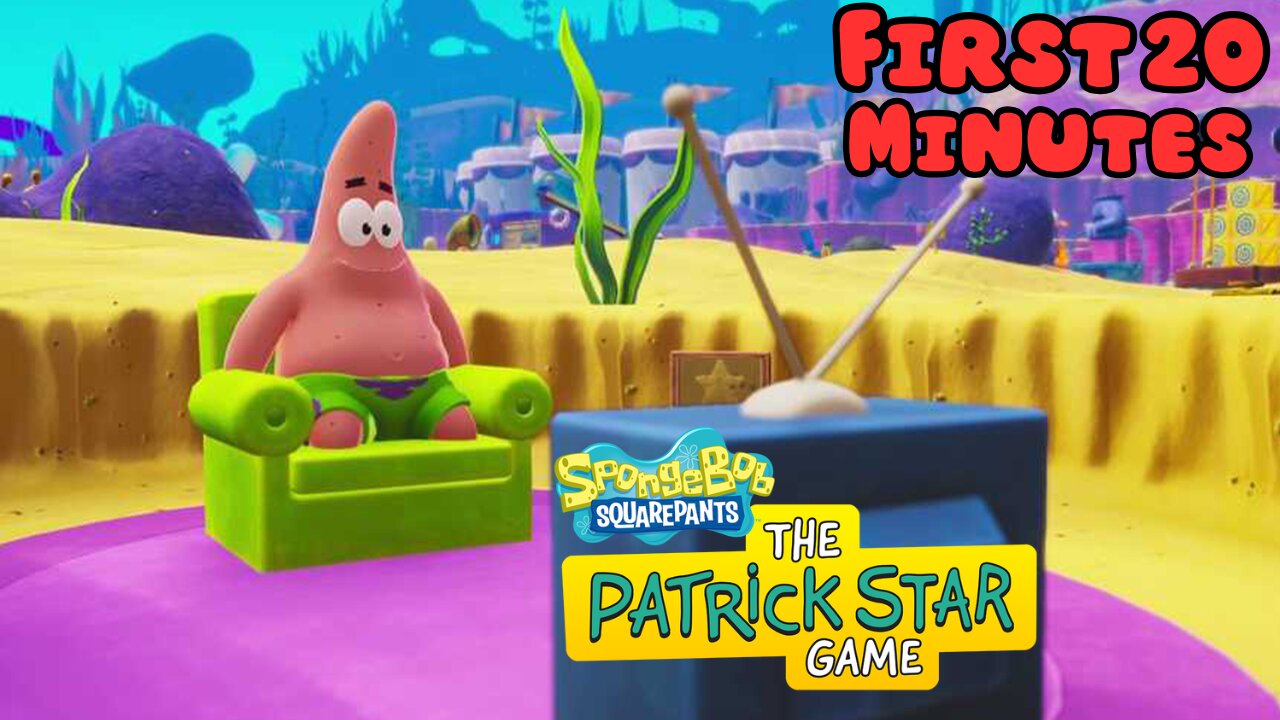 SpongeBob SquarePants™ The Patrick Star Game - FIRST 20 MINUTES (No Commentary Gameplay)