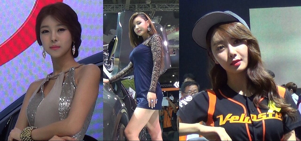 2014년 6월 11일 부산모터쇼 레이싱 모델 모음 (5) Korea busan motorshow racing model