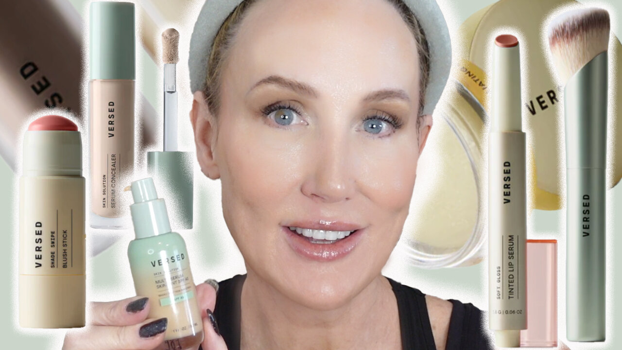 Full Face of Versed Makeup Over 50 #makeup