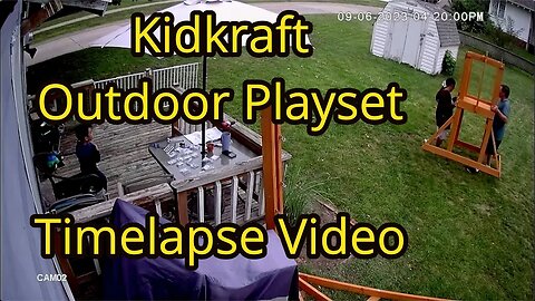 Building KidKraft Ainsley Wooden Playset (Timelapse)