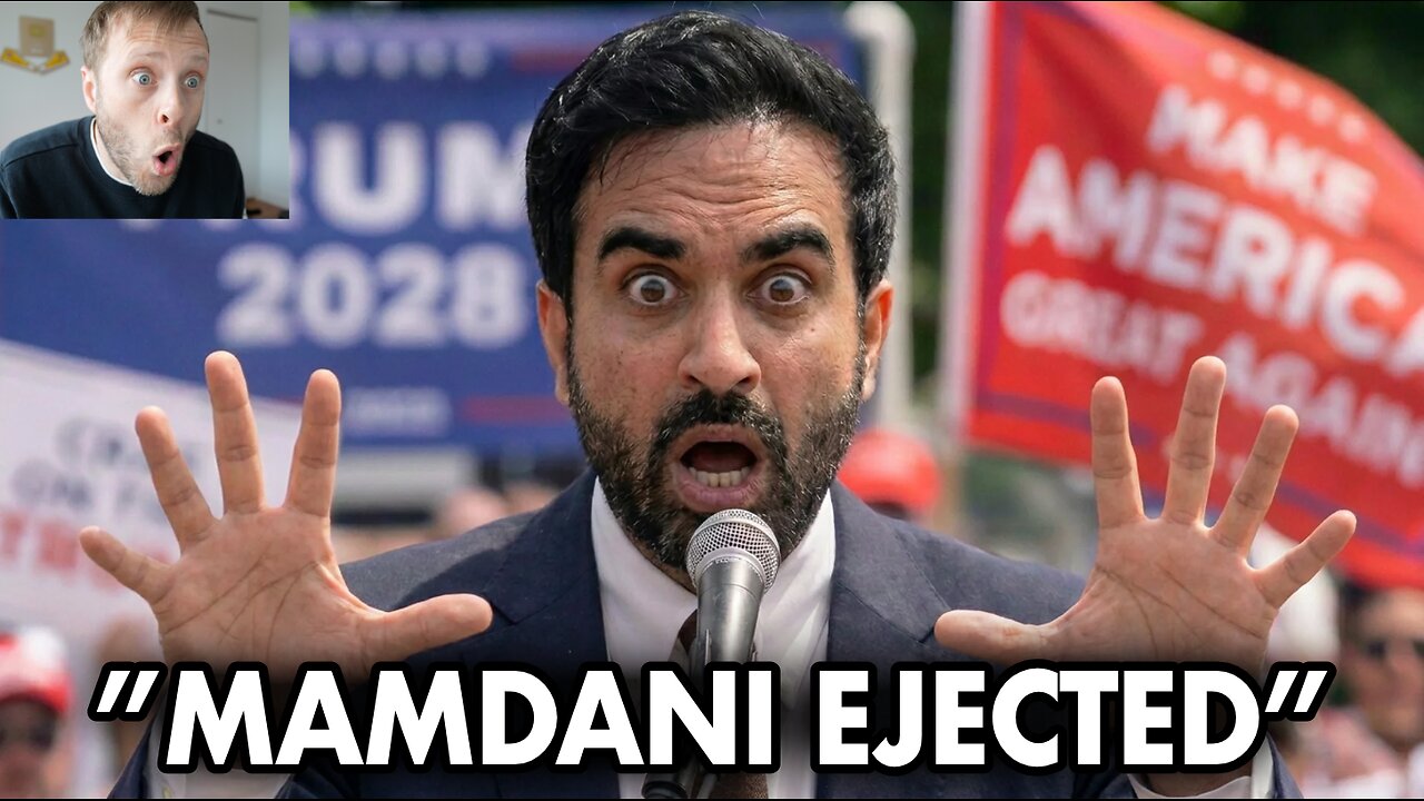 Mamdani INVADES “Trump Rally”… Then NYC LOCALS THROW HIM OUT