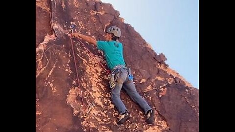 Red Rock TR Climbing Beta Series E51 (2025): Civilization Crag: Conquistador (5.10d)