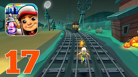 Subway Surfers - Gameplay Walkthrough Part 17 - Night Scare (iOS, Android)