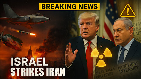BREAKING: Israel Launches Massive Strike on Iran | Trump Responds