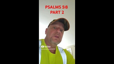#PSALMS5:8 #PART2 - "OTHERS SUFFER THE CONSEQUENCES OF YOUR SIN !"