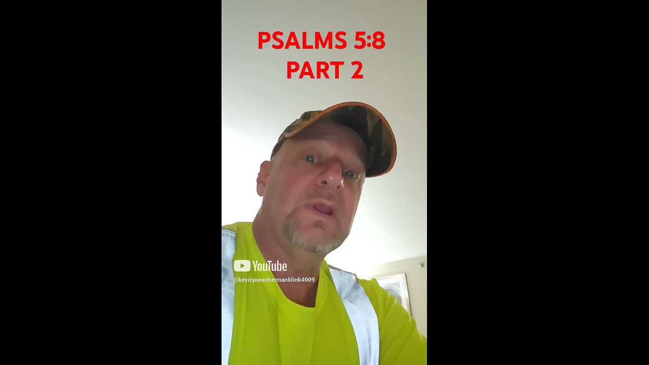 #PSALMS5:8 #PART2 - "OTHERS SUFFER THE CONSEQUENCES OF YOUR SIN !"