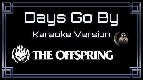 The Offspring - Days Go By (CC)