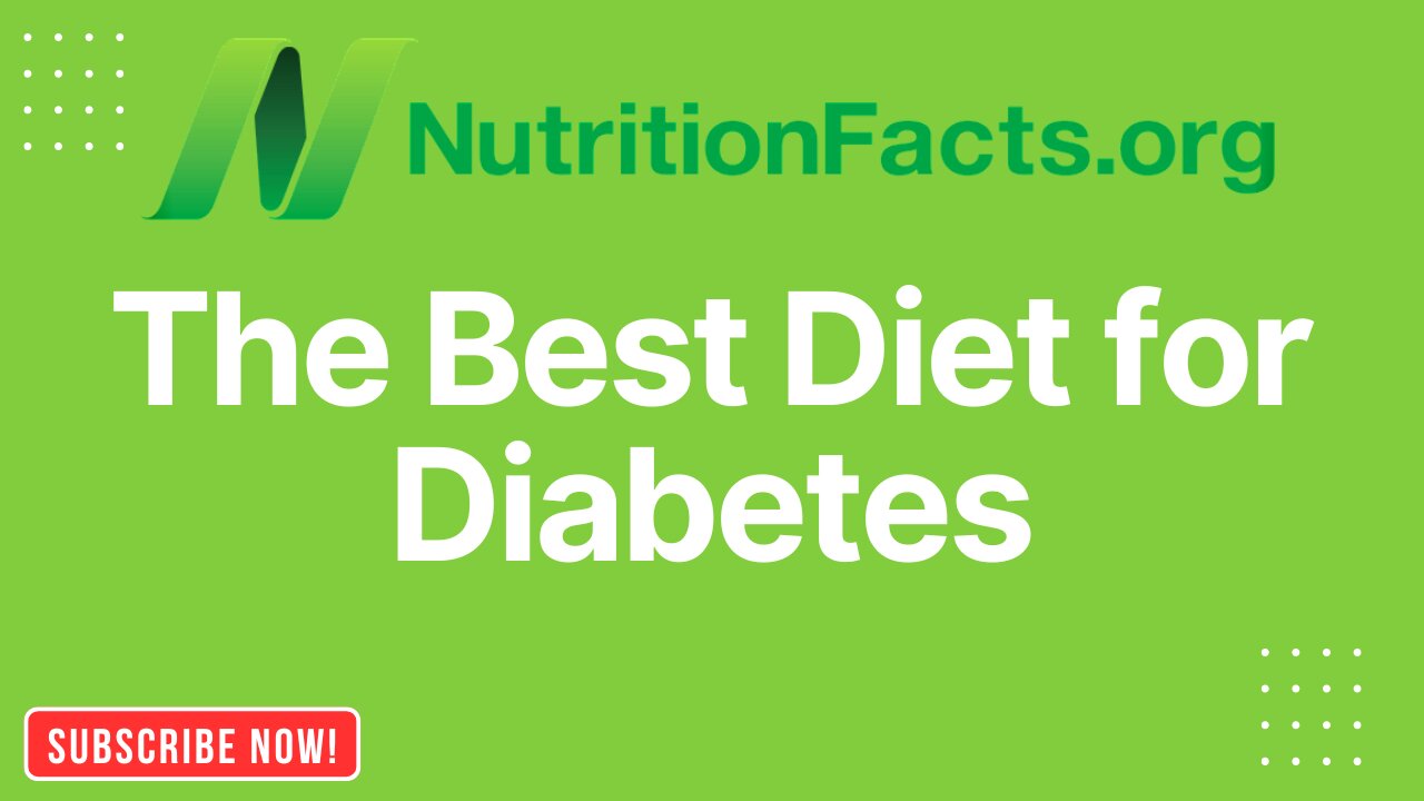 The Best Diet for Diabetes