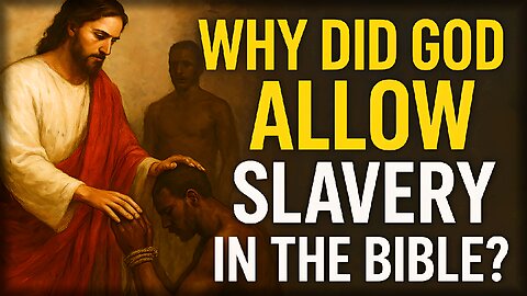 Why did God allow Slavery in the Bible? 