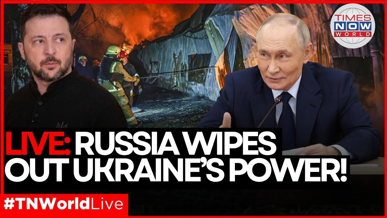 LIVE | No Ceasefire! Russia Unleashes 172 Drones & Missiles in Brutal Retaliation! |Times Now World