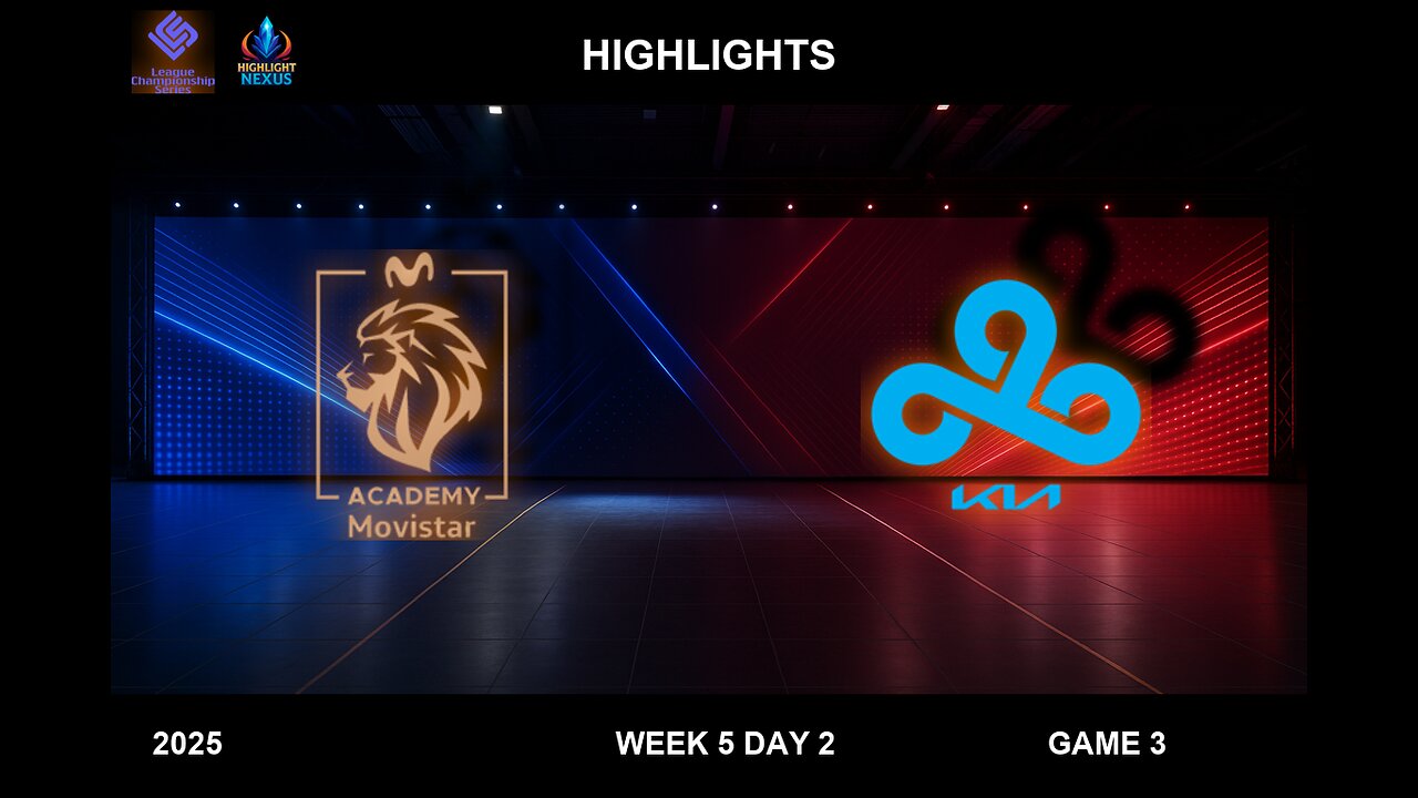 LYON vs C9 Highlights Game 3 - LCS W5D2 Split 2 2025 LTA North - LYON vs Cloud9 G3