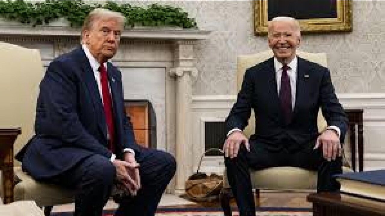 Trump : Biden gives his first post-presidency speech.