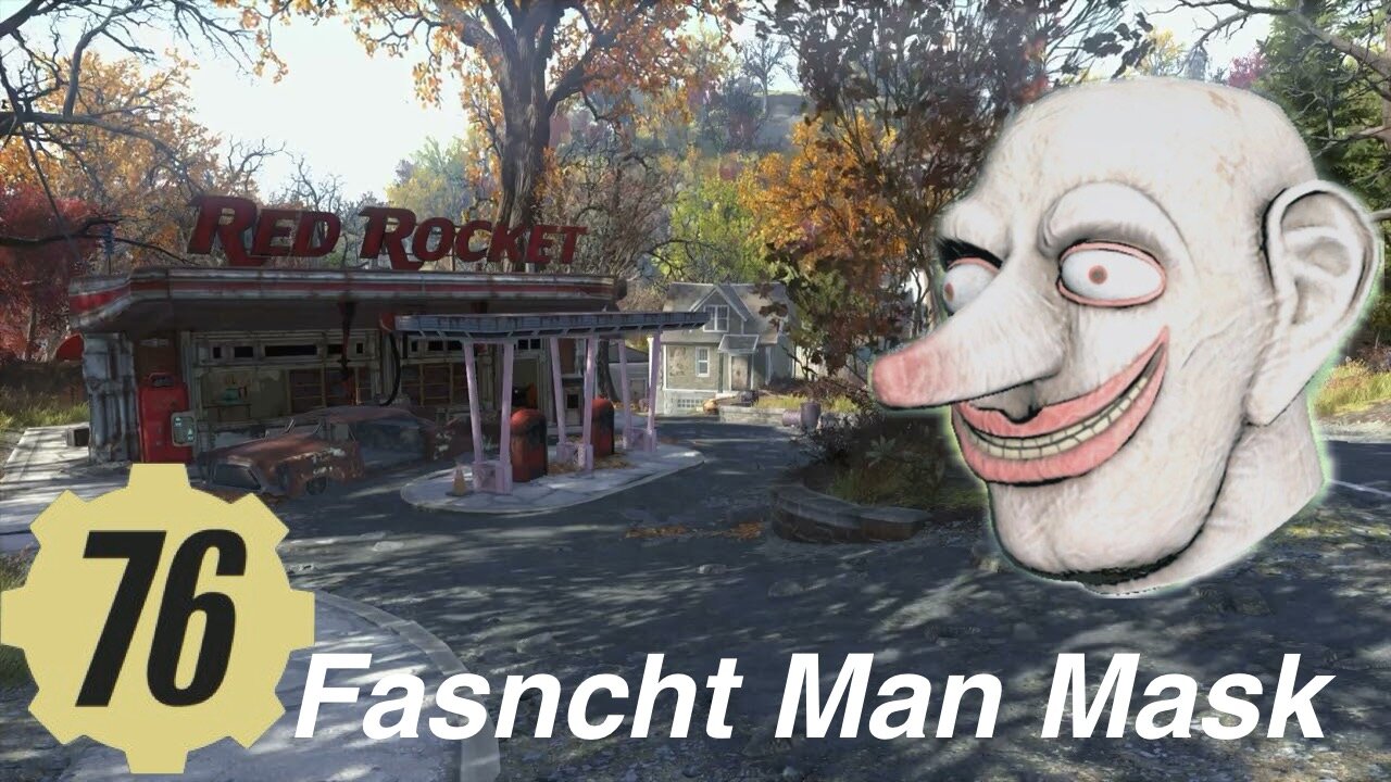 Fallout 76 fasncht man mask location guide, Outfit, costume