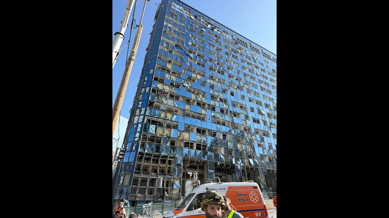 Extensive damage to a private home in the central region