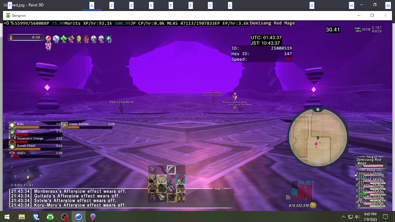 Playing Final Fantasy XI Online