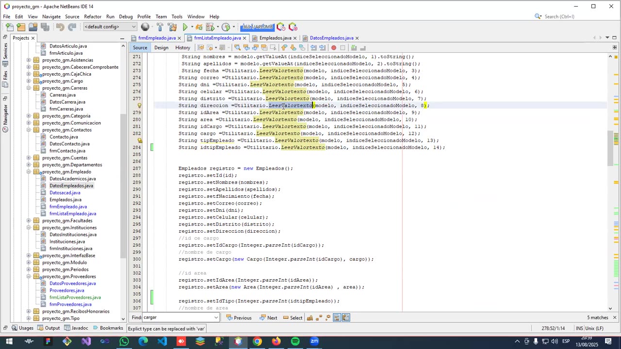 especificacion codificacion version 2