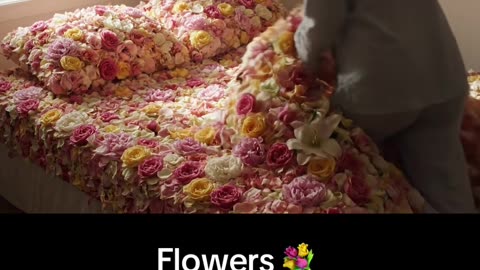 Would You Sleep On This Flower Bed? #reels #fyp #shorts #ai