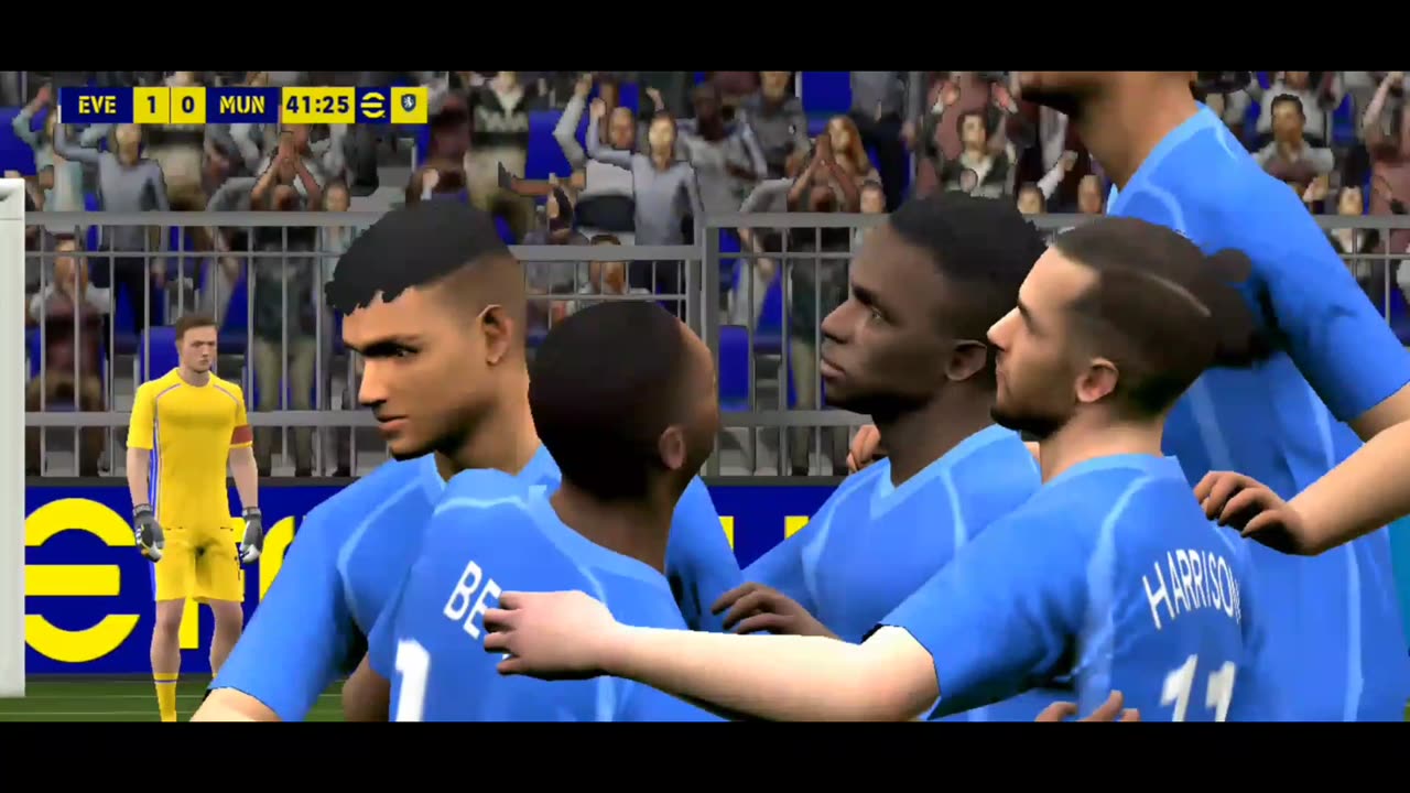 Everton vs Bayern Munich efootball match highlights