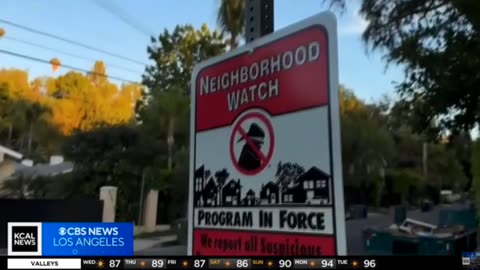 After Months of Burglaries/Robberies, Armed Patrols Now Roam The Encino Streets