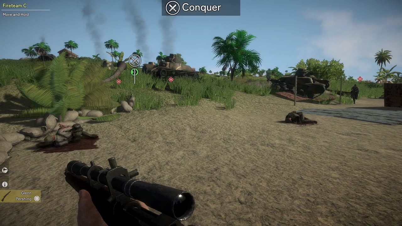 Easy Red 2 1944 Pacific M6-7 Part 4 - Kwajalein (America)