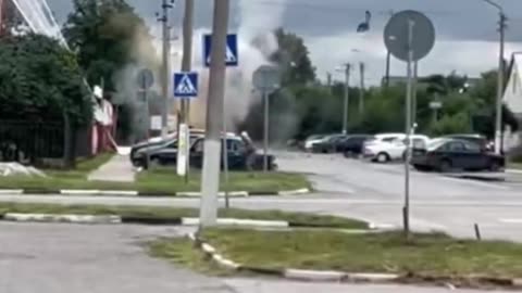 🚁💥 Ukraine Russia War | Drone Strike on Parking Lot Near Grayvoron Hospital | RCF