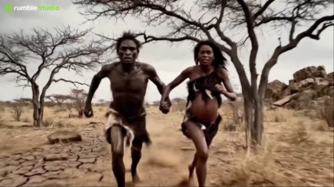 Life a Million Years Ago | A family of cavemen who stole a wild boar baby were retaliated against!