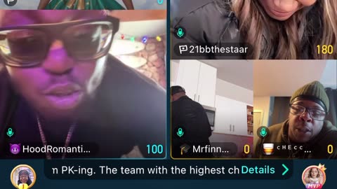 HOOD ROMANTIC AND LEO GO BODY FOR BODY? BIGO LIVE