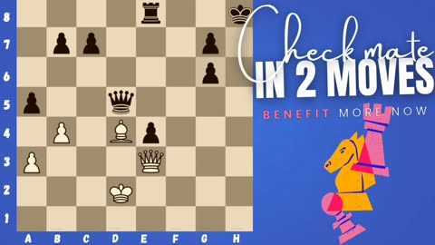Can you checkmate in 2 moves? (P.2) (White to play) ♟️