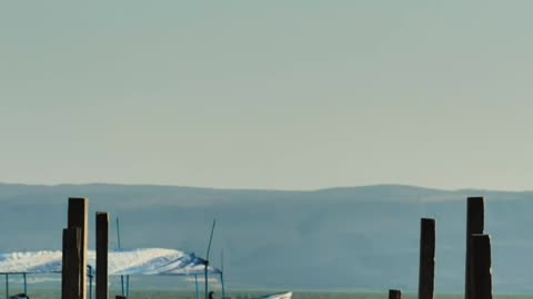 Wooden pier over a body of water