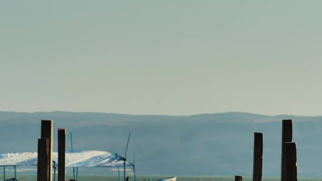Wooden pier over a body of water