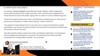 Ken Paxton Threatens to Arrest Democrat Lawmakers If They Flee the State to Block Trump!