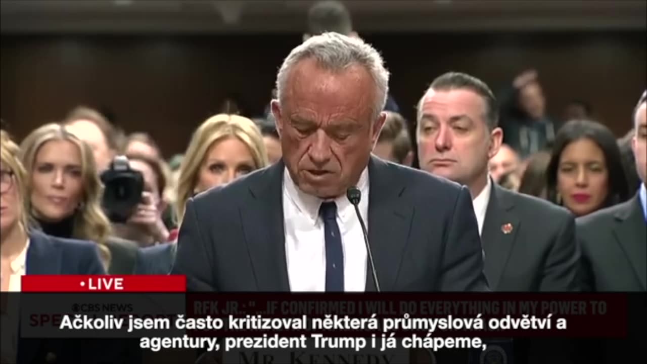 Proslov toho nejlepšího ministra zdravotnictví (Robert Francis Kennedy Jr.)