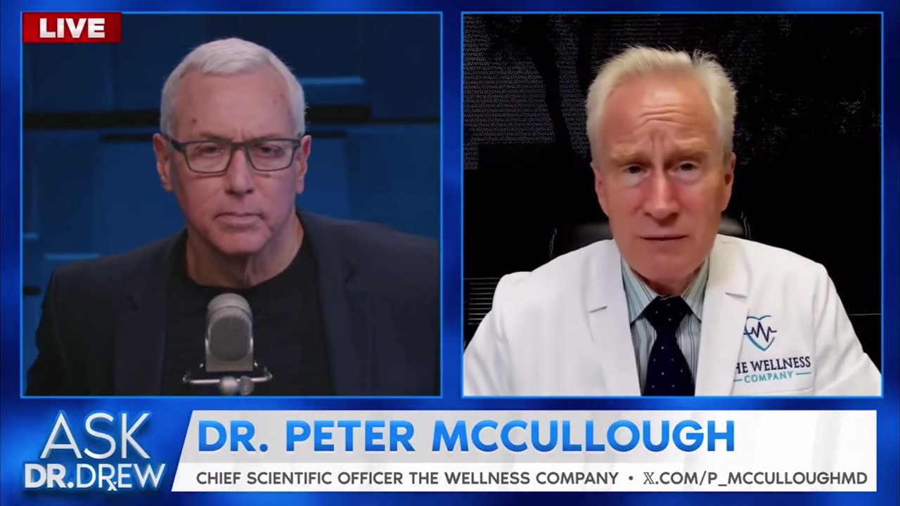 ⚡Dr Peter McCullough: We've detected Pfizer mRNA 3 yrs after the jab.