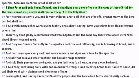 Water baptism doesn’t save you
