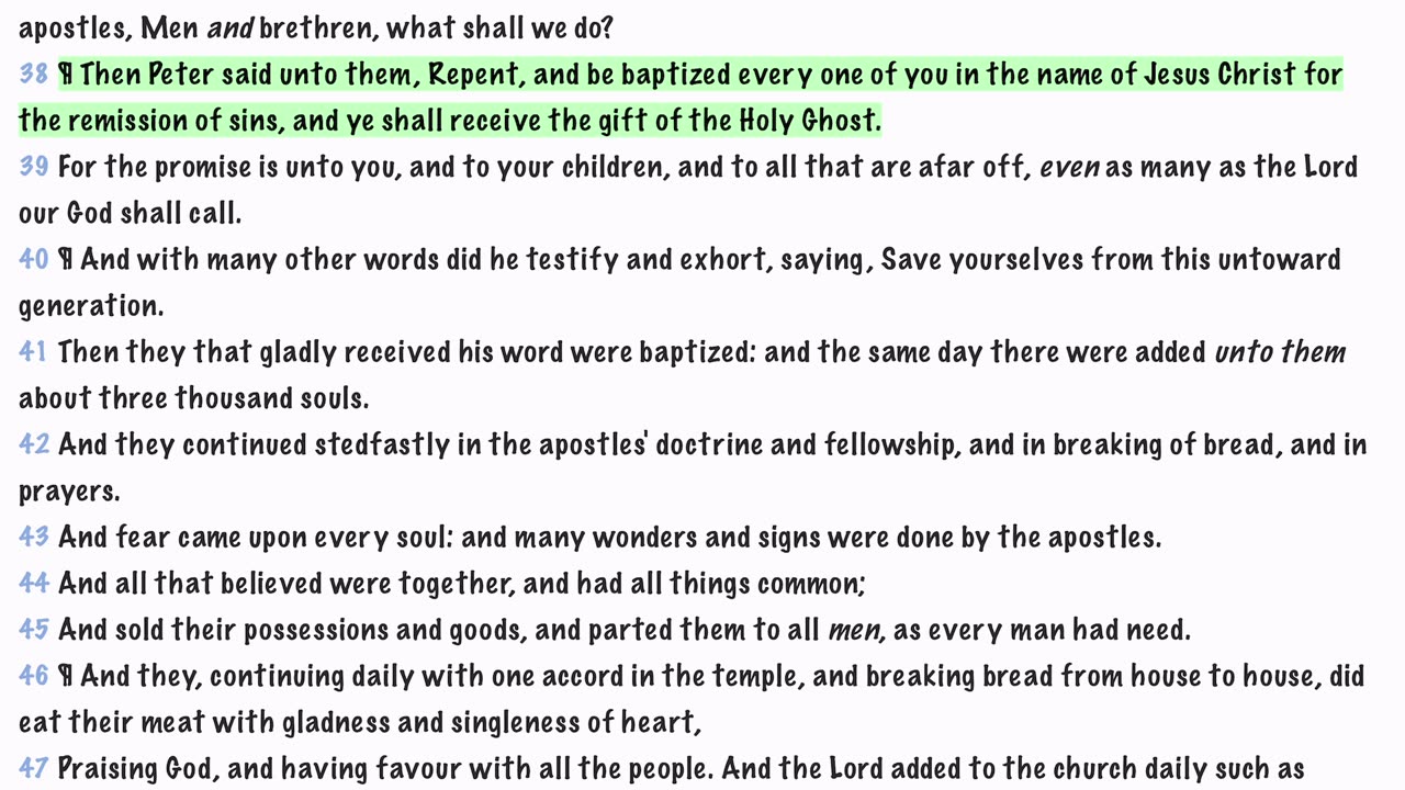 Water baptism doesn’t save you
