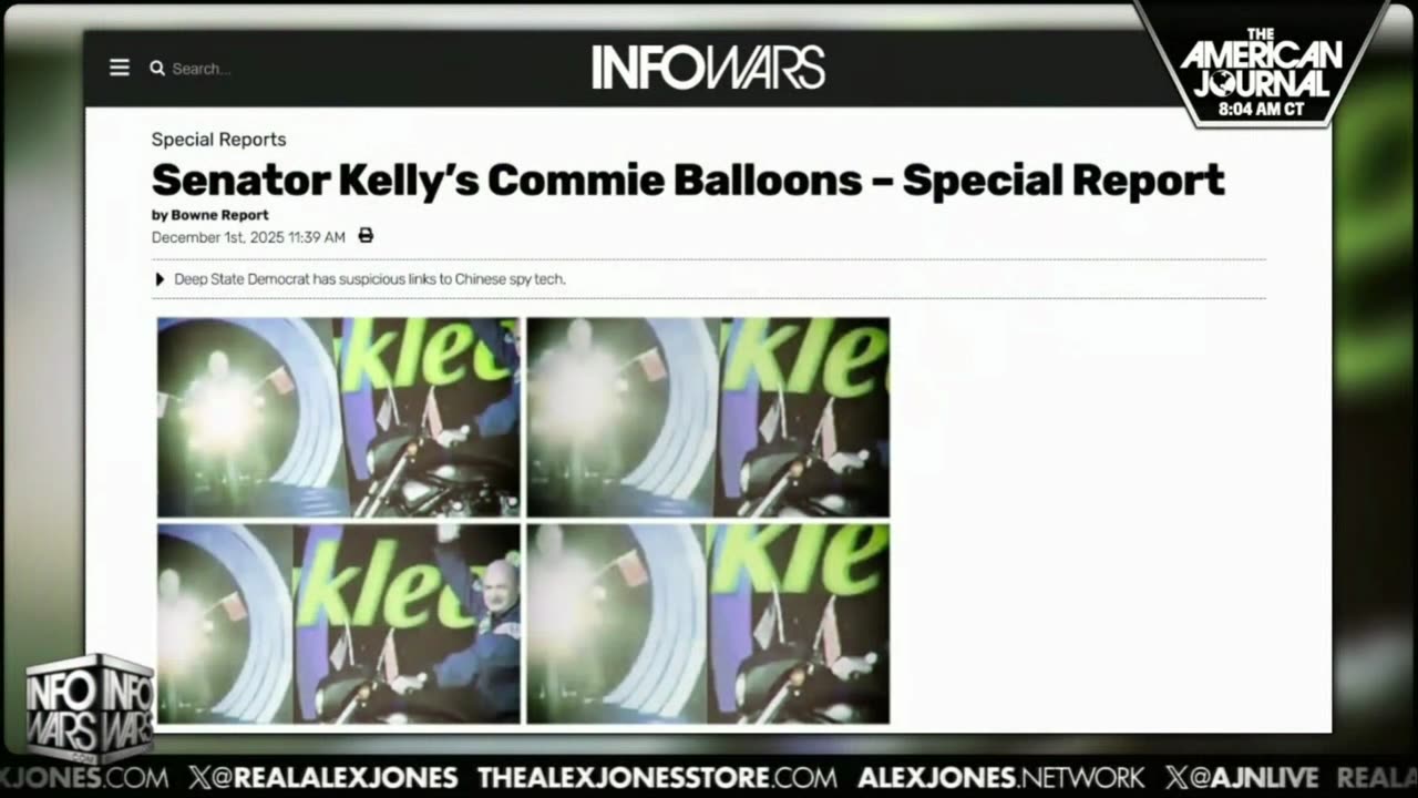 INFOWARS LIVE - 12/3/25: The American Journal with Breanna Morello / The Alex Jones Show / The War Room With Harrison Smith