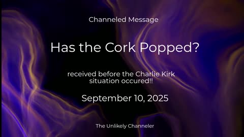 SOMETHING CHANGED? is Charlie Kirk where we . . .