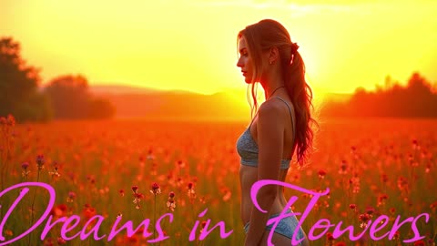 Electronic Music. Song Dreams in Flowers.
