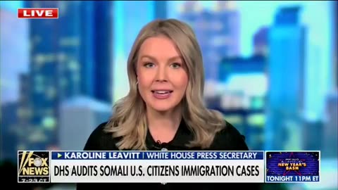 Karoline Leavitt reveals how Trump plans to DROP THE HAMMER on Somali fraudsters