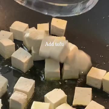 Delicious tofu & mushroom