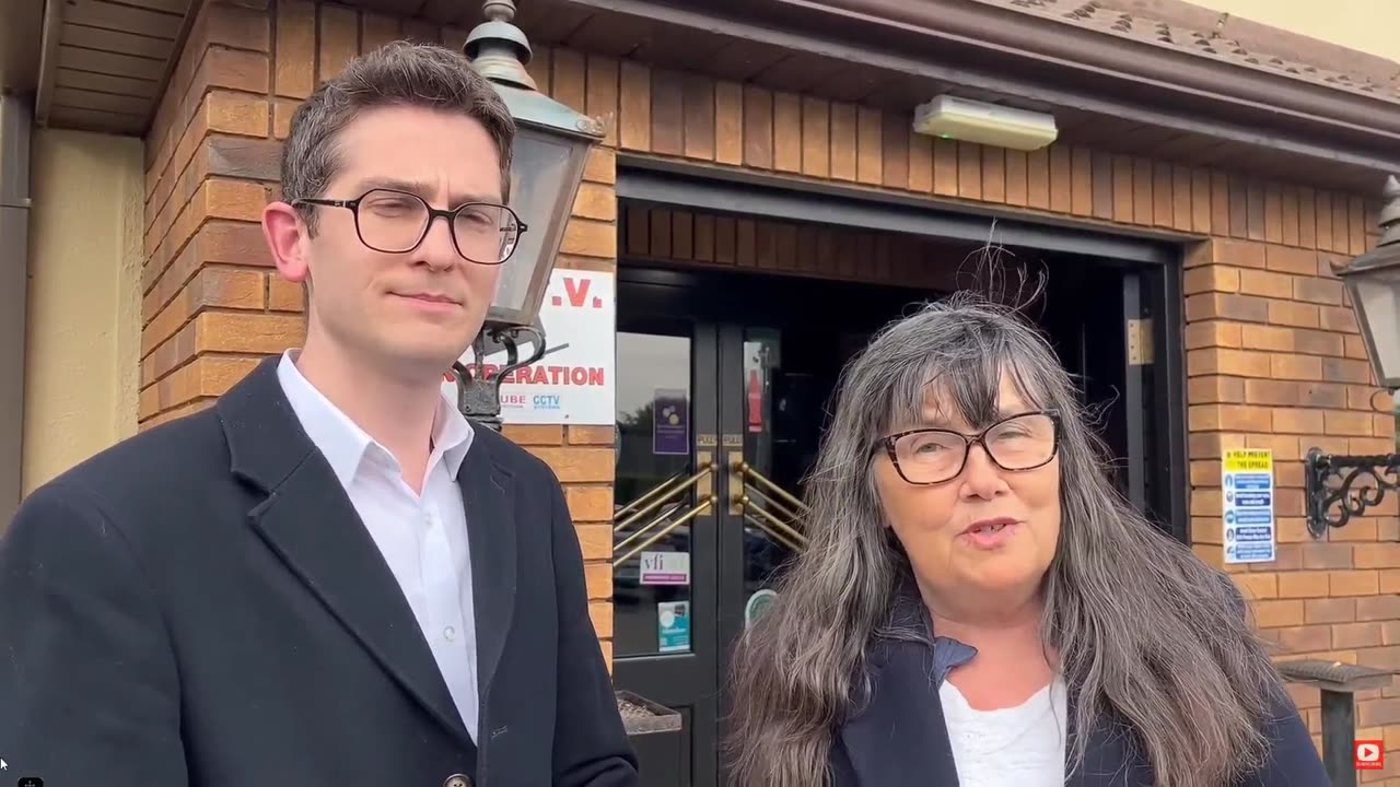 Sinn Fein TD challenged by the Burkes at a united Ireland event (Rose Conway Walsh) 4-06-25