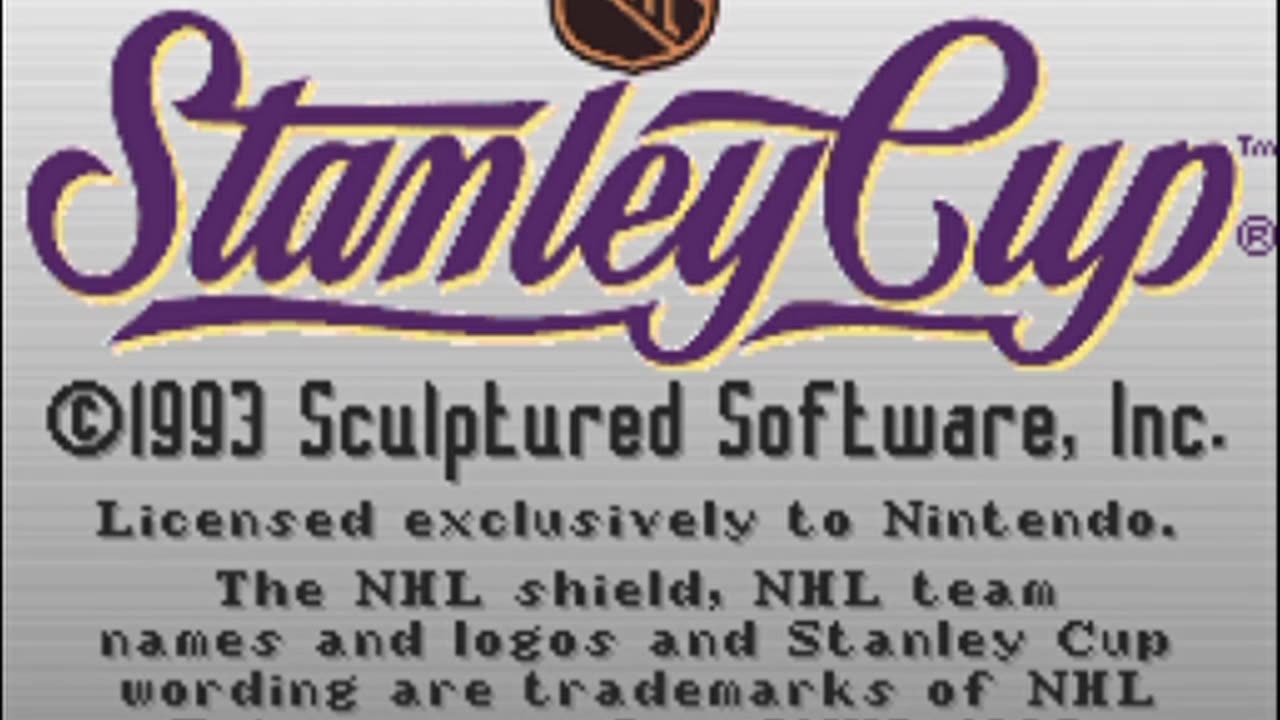 Snes rom NHL Stanley Cup